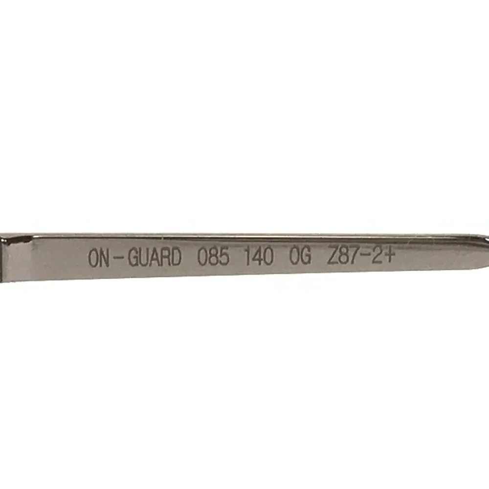 OnGuard Safety Eyeglasses Frames OG-085 Silver Round Full Rim Z87-2+ 52-19-135